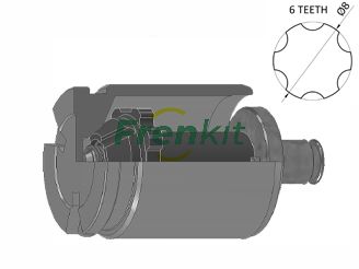 K415201 FRENKIT Поршень, корпус скобы тормоза