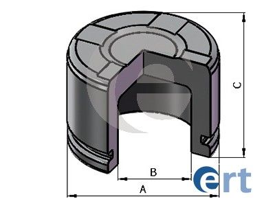 151411C ERT Поршень, корпус скобы тормоза