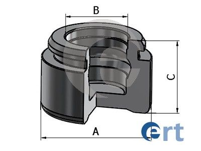 151674C ERT Поршень, корпус скобы тормоза