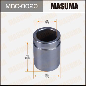 MBC0020 MASUMA Поршень, корпус скобы тормоза