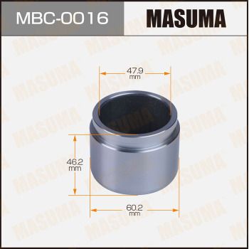MBC0016 MASUMA Поршень, корпус скобы тормоза