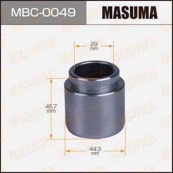 MBC0049 MASUMA Поршень, корпус скобы тормоза