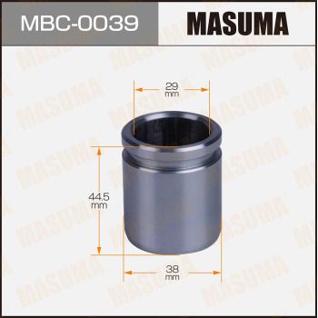 MBC0039 MASUMA Поршень, корпус скобы тормоза