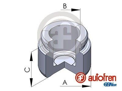 D025229 AUTOFREN SEINSA Поршень, корпус скобы тормоза