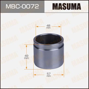 MBC0072 MASUMA Поршень, корпус скобы тормоза