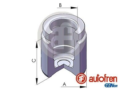 D025125 AUTOFREN SEINSA Поршень, корпус скобы тормоза