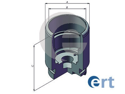 151291C ERT Поршень, корпус скобы тормоза