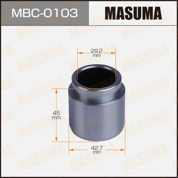 MBC0103 MASUMA Поршень, корпус скобы тормоза