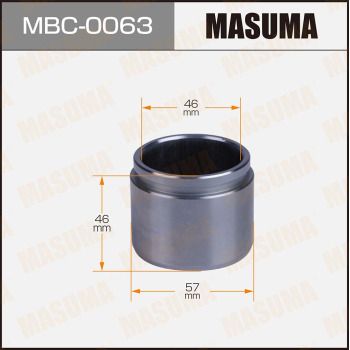 MBC0063 MASUMA Поршень, корпус скобы тормоза