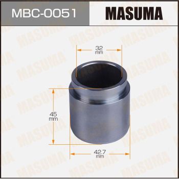 MBC0051 MASUMA Поршень, корпус скобы тормоза