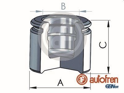 D025310 AUTOFREN SEINSA Поршень, корпус скобы тормоза