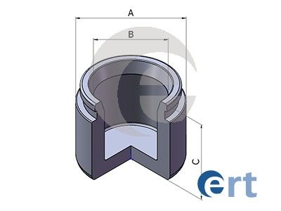 151038C ERT Поршень, корпус скобы тормоза