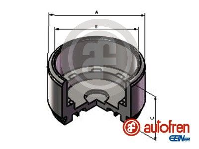 D025720 AUTOFREN SEINSA Поршень, корпус скобы тормоза