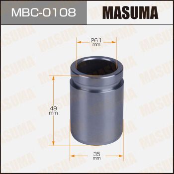 MBC0108 MASUMA Поршень, корпус скобы тормоза