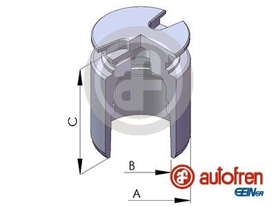 D025102 AUTOFREN SEINSA Поршень, корпус скобы тормоза