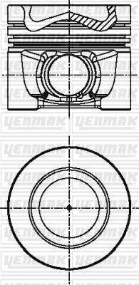 3104341000 YENMAK Поршень