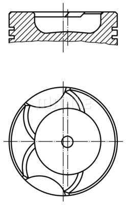 0146300 MAHLE Поршень