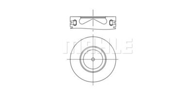 033PI00101002 MAHLE Поршень