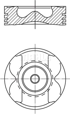 0052302 MAHLE Поршень