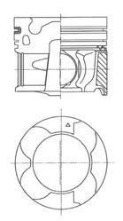 41709600 KOLBENSCHMIDT Поршень