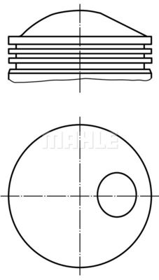 5032600 MAHLE Поршень