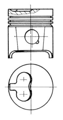 93784700 KOLBENSCHMIDT Поршень