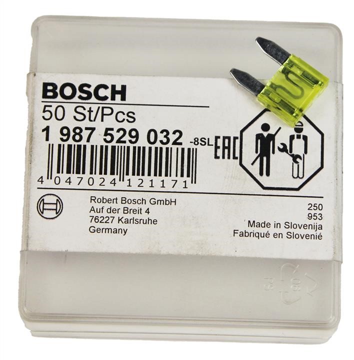 Предохранитель (1987529032) Bosch 1 987 529 032