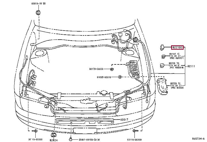 Предохранитель (9098208281) Toyota 90982-08281