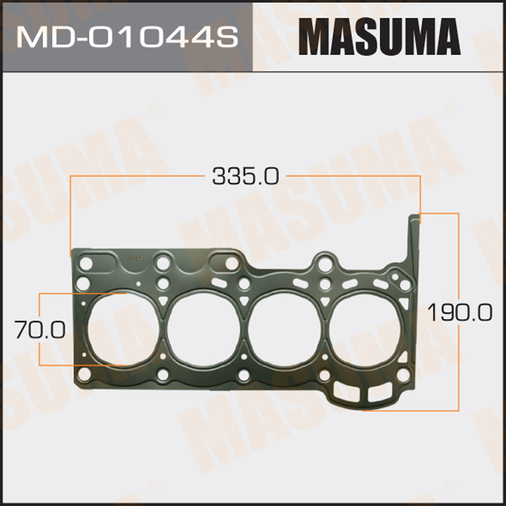 Прокладка головки блока цилиндров Masuma                MD-01044S