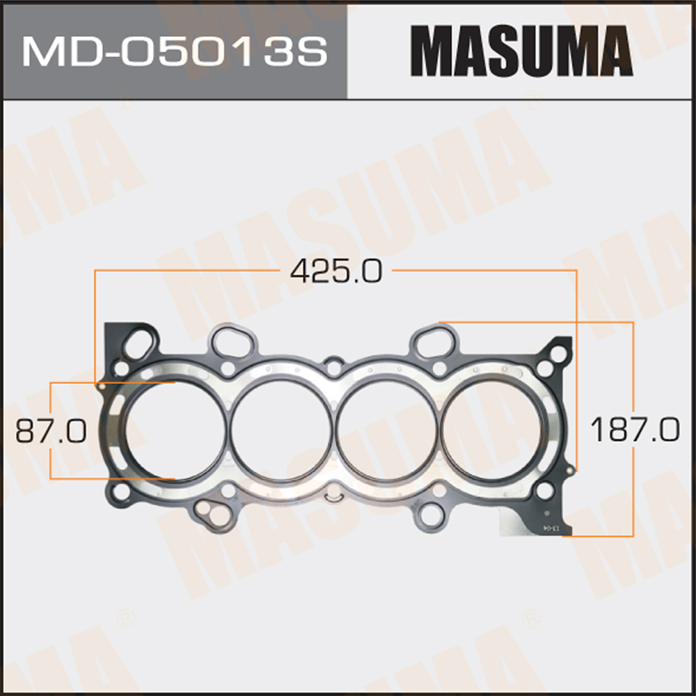 Прокладка головки блока цилиндров Masuma                MD-05013S