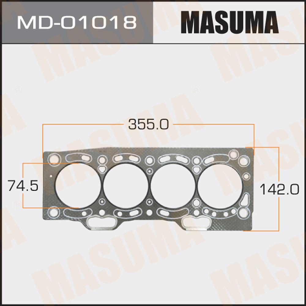 Прокладка головки блока цилиндров Masuma                MD01018