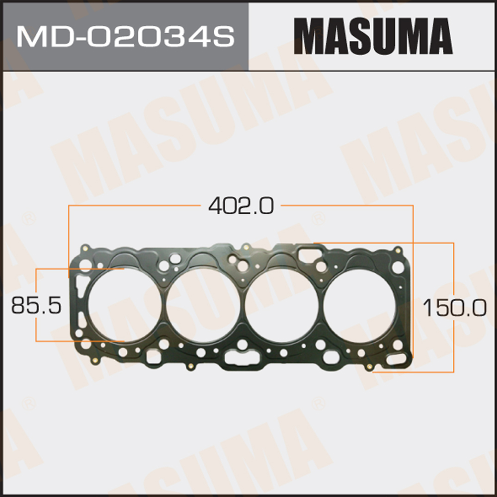 Прокладка головки блока цилиндров Masuma                MD02034S