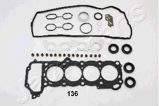 Комплект прокладок, головка цилиндра Japanparts                KG-136