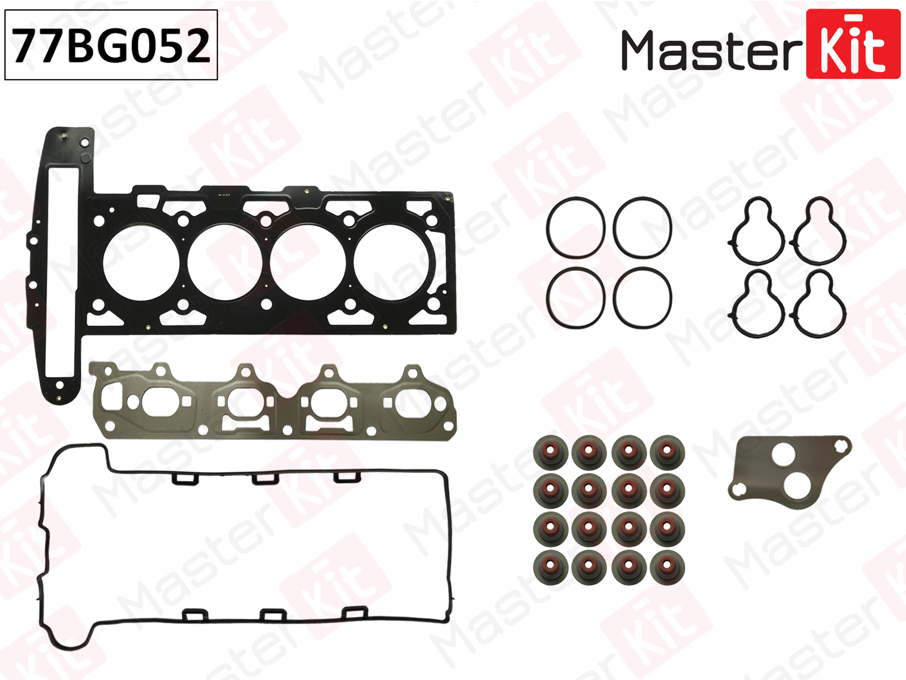 Верхний комплект прокладок ГБЦ Master KiT                77BG052