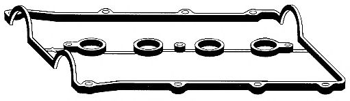 Прокладка крышки ГБЦ полиакриловый каучук Elring                914.622