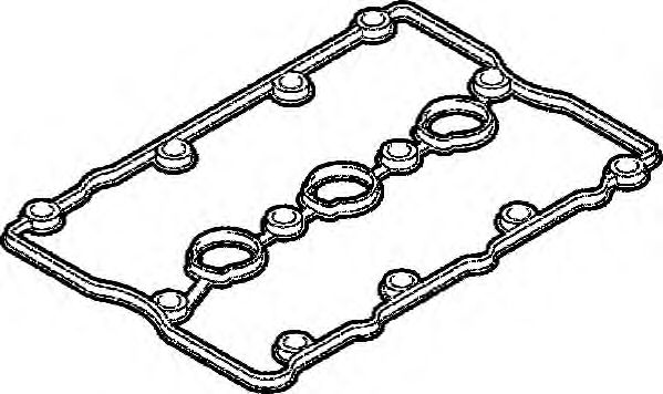 Прокладка крышки ГБЦ полиакриловый каучук Elring                493.460