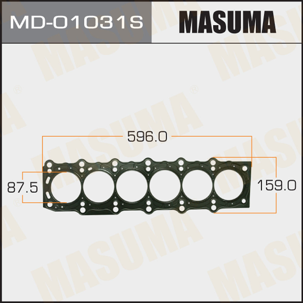 Прокладка головки блока цилиндров Masuma                MD-01031S