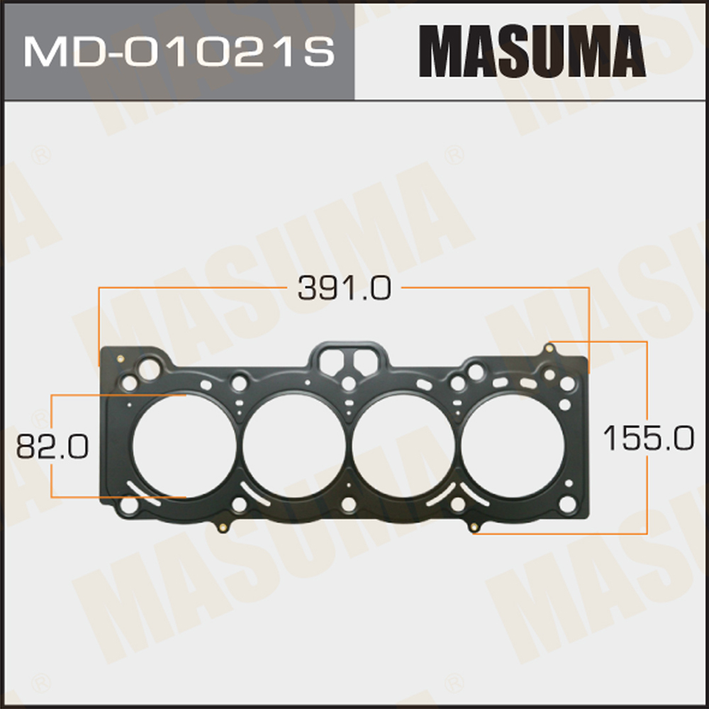 Прокладка головки блока цилиндров Masuma                MD-01021S