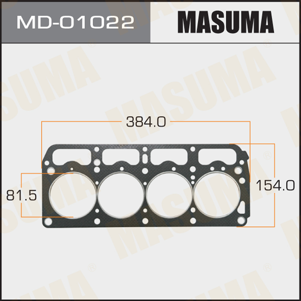 Прокладка ГБЦ Masuma                MD-01022