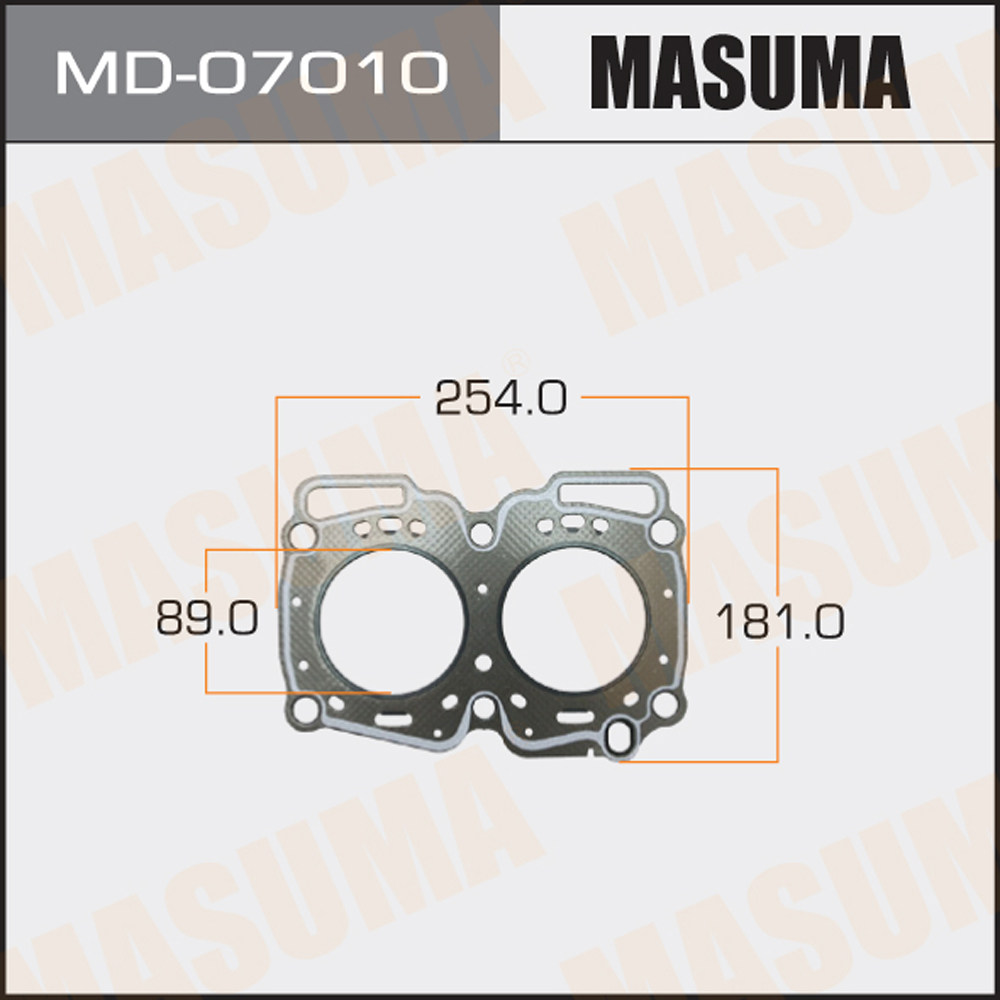 Прокладка головки блока цилиндров Masuma                MD-07010