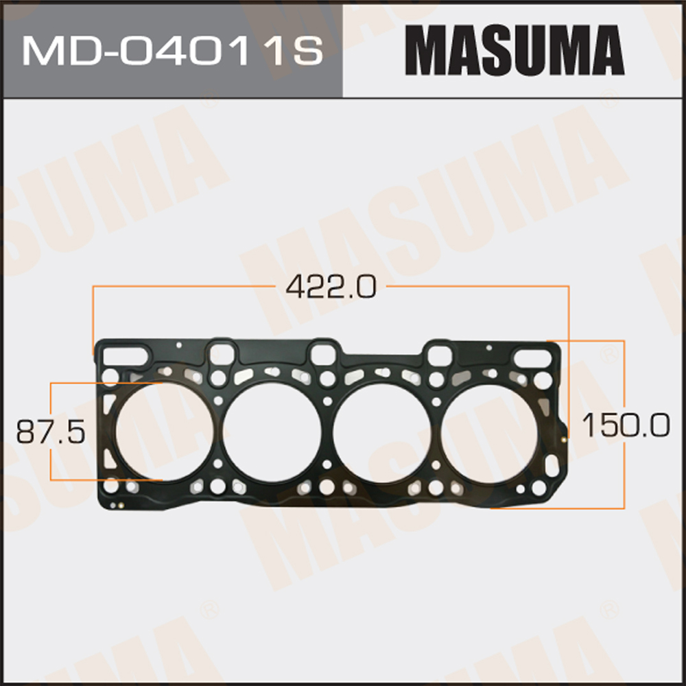 Прокладка головки блока цилиндров Masuma                MD-04011S