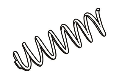 270215 WXQP Пружина ходовой части