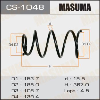 CS1048 MASUMA Пружина ходовой части