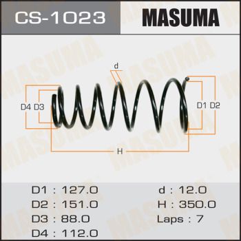 CS1023 MASUMA Пружина ходовой части
