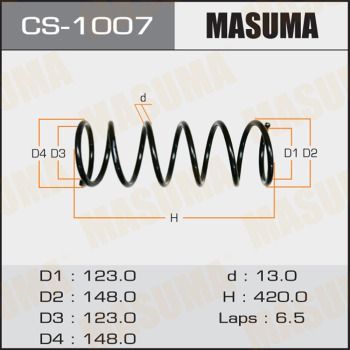 CS1007 MASUMA Пружина ходовой части