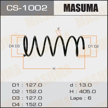 CS1002 MASUMA Пружина ходовой части