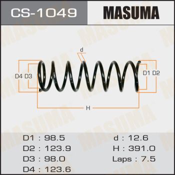 CS1049 MASUMA Пружина ходовой части