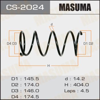 CS2024 MASUMA Пружина ходовой части