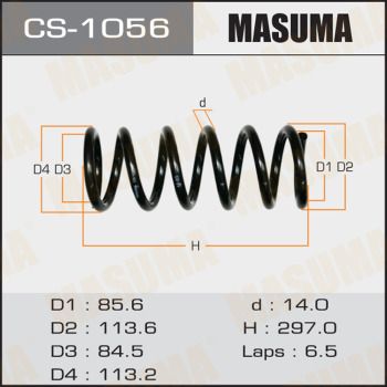 CS1056 MASUMA Пружина ходовой части