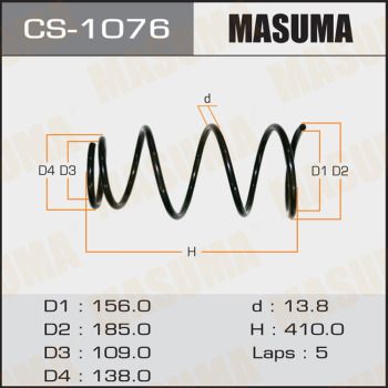 CS1076 MASUMA Пружина ходовой части